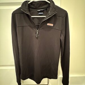 Vineyard Vines Black Quarter-Zip Fleece